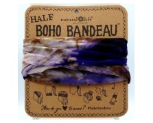 Μπαντάνα half boho μωβ